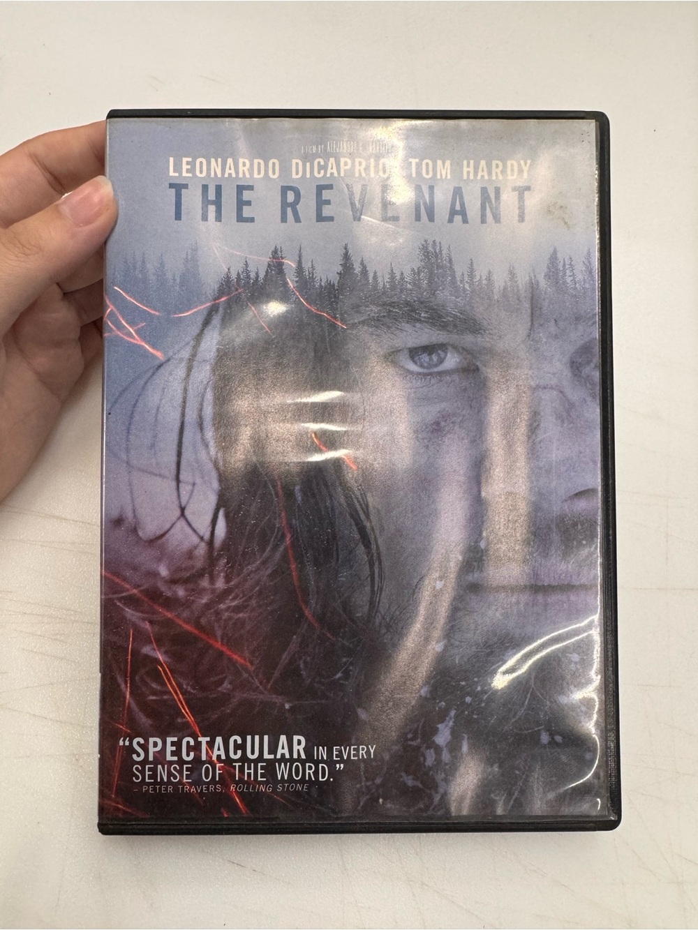 The Revenant DVD 2016 Leonardo DiCaprio Tom Hardy Adventure Drama Film Tested